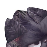 Dark Cat Zip Hoodie with Ears – Full Zip Graphic Jacket