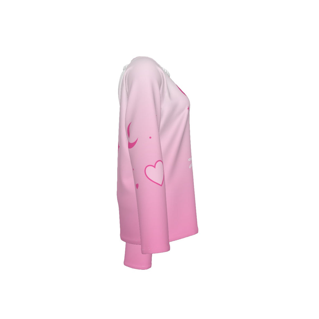 Pink Sleepy Cat Pajama Set