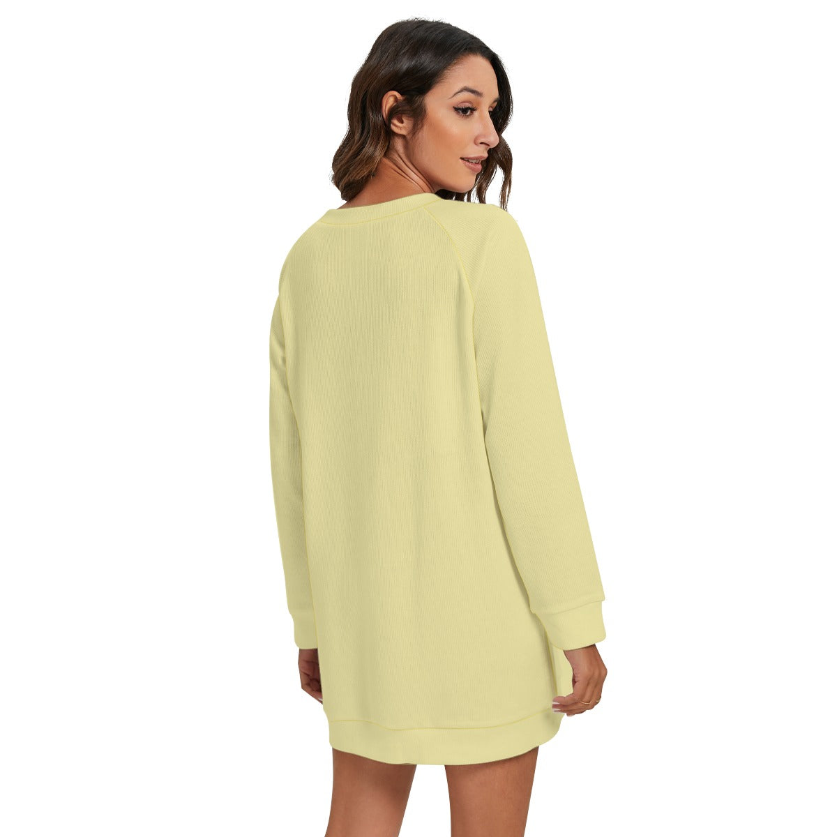 Kawaii Heaven Bunny & Bear Love Women's Round Neck Raglan Sleeve Sweater