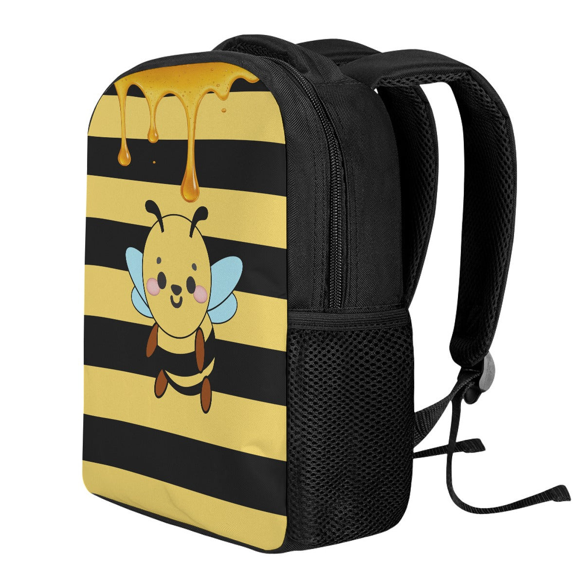 Kawaii Heaven Cute Bumblebee Kids Backpack with Large Capacity & Wear-Resistant Fabric