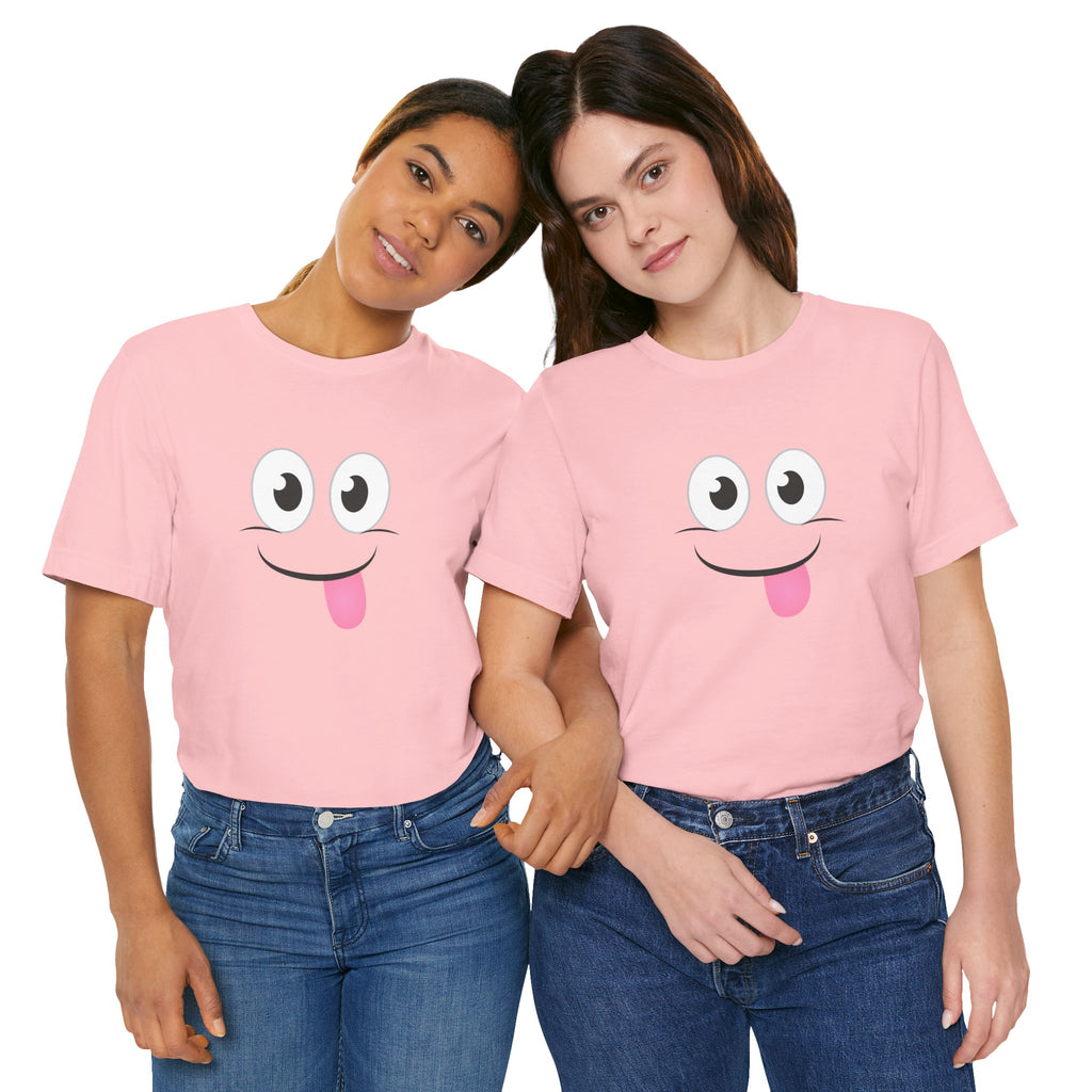 Yum Smile T-Shirt, Cute Graphic Tee, Food Lover Gift, Unisex Top, Funny Saying Shirt, Short Sleeve Tee