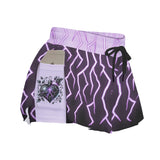 Purple Lightning Sports Skort with Built-In Shorts