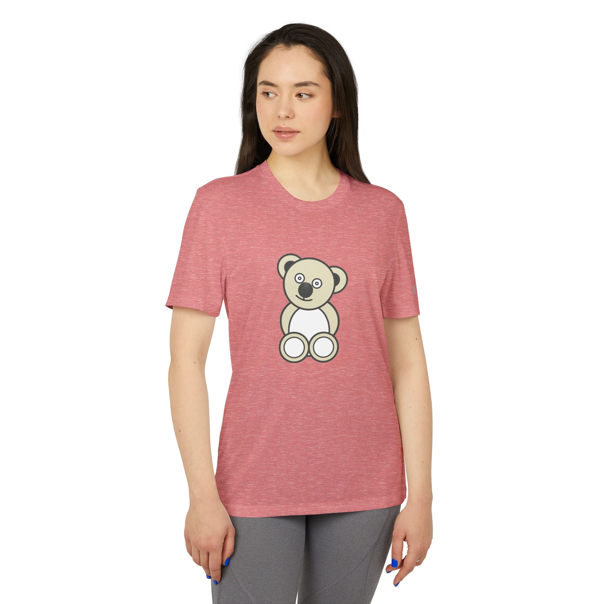 Adidas® Unisex Sport T-shirt Cute Bear