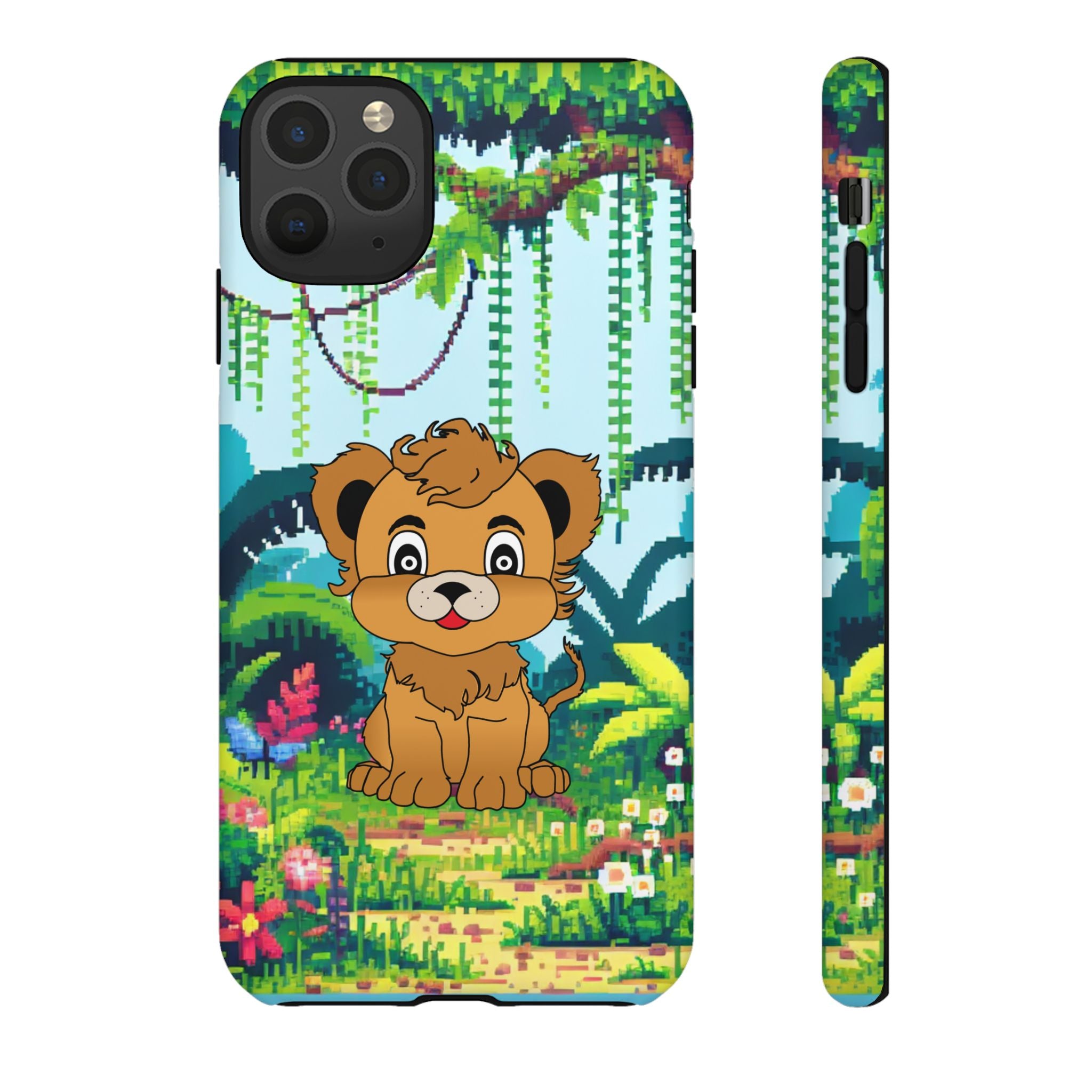 Cute Lion in the Jungle Tough Cases