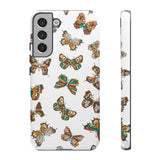 Butterflies Tough Cases, Phone Case, Protective Cover, Butterfly Pattern, Gift for Her, Unique Phone Accessory