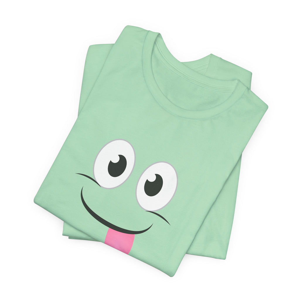 Yum Smile T-Shirt, Cute Graphic Tee, Food Lover Gift, Unisex Top, Funny Saying Shirt, Short Sleeve Tee