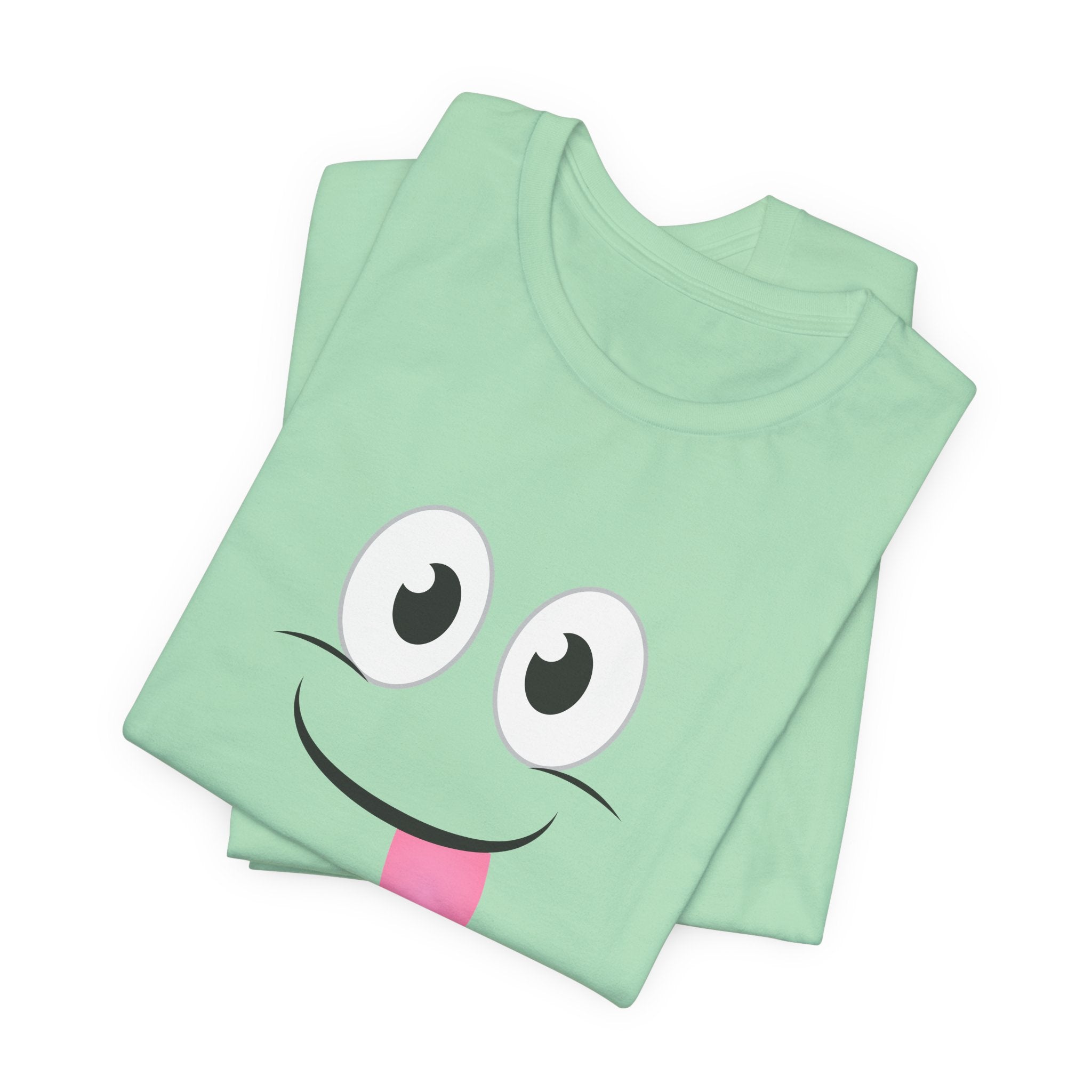Yum Smile T-Shirt, Cute Graphic Tee, Food Lover Gift, Unisex Top, Funny Saying Shirt, Short Sleeve Tee