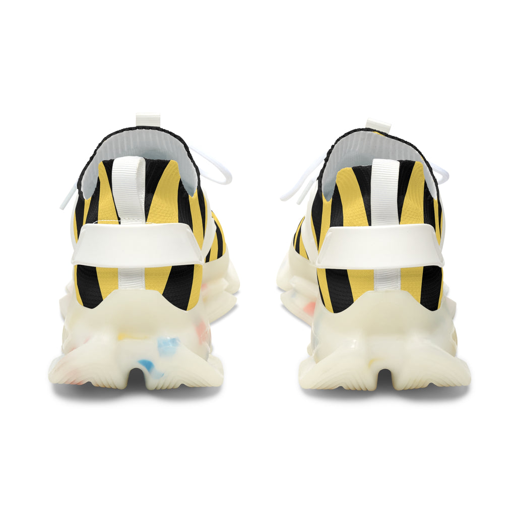 Kawaii Bee Sneakers - Cute Women's Shoes - Unique Footwear -Trendy Sneakers