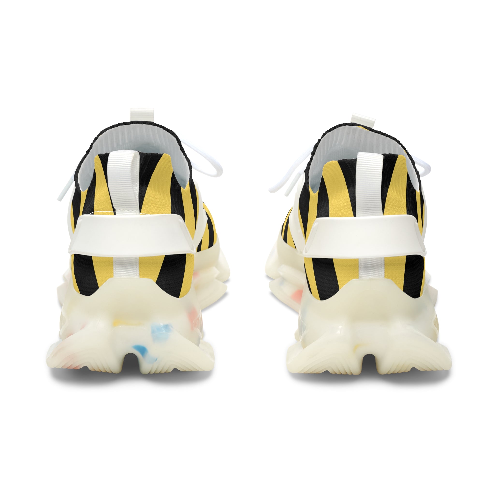 Kawaii Bee Sneakers - Cute Women's Shoes - Unique Footwear -Trendy Sneakers