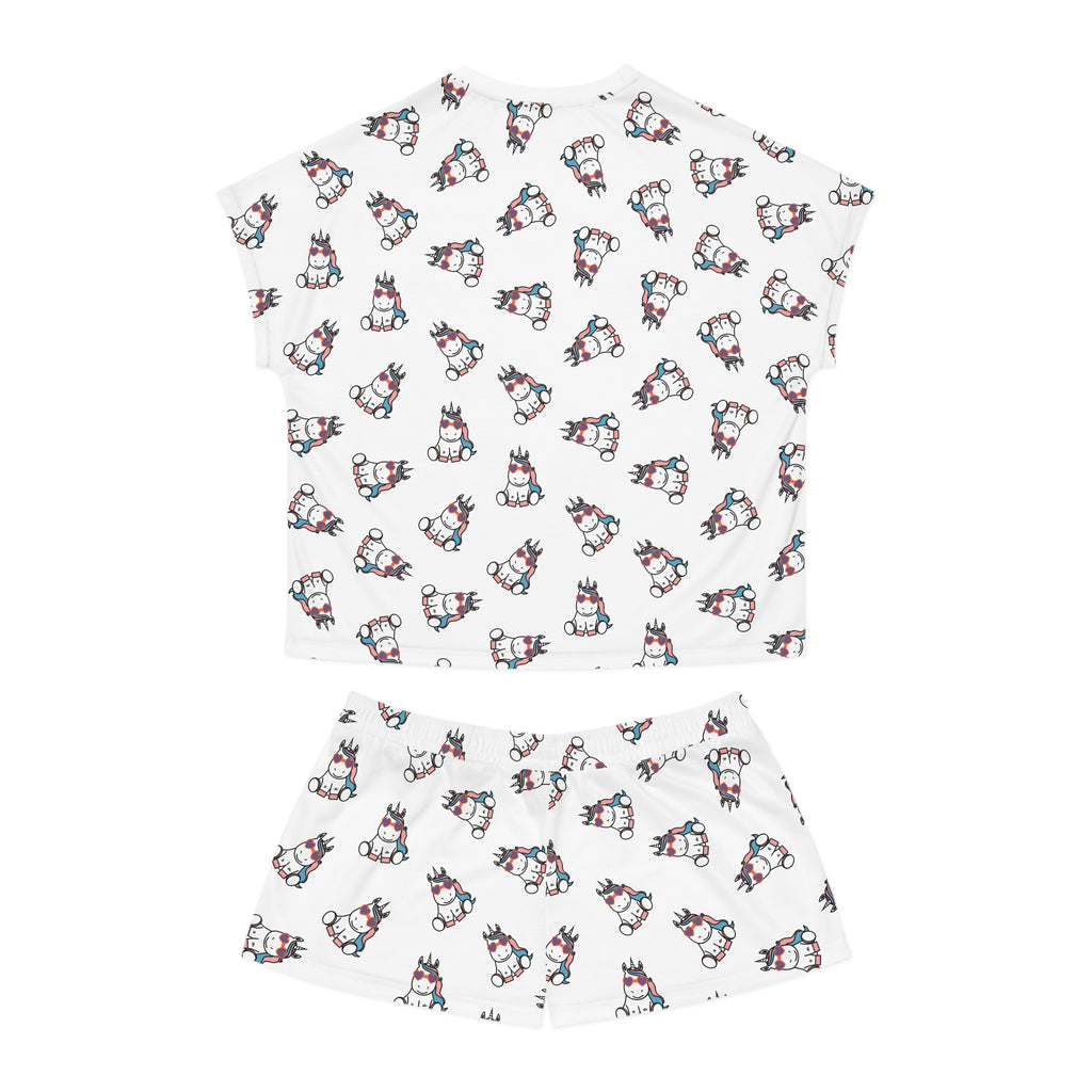 Kawaii Unicorn Pajama Set for Women - Cute Sleepwear - Lounge Wear - Unicorn Lover's Set