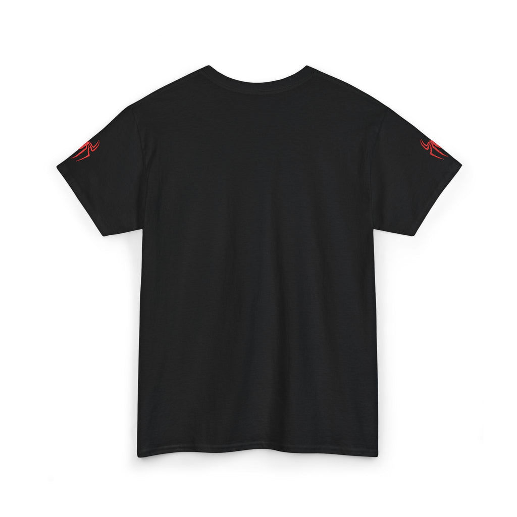 Red Spider Graphic Tee — Halloween Goth Horror Shirt