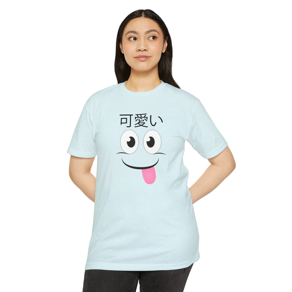 Kawaii Yum Smile T-Shirt, Cute Funny Tee, Happy Unisex Shirt, Adorable Top, Soft Cotton Blend Apparel