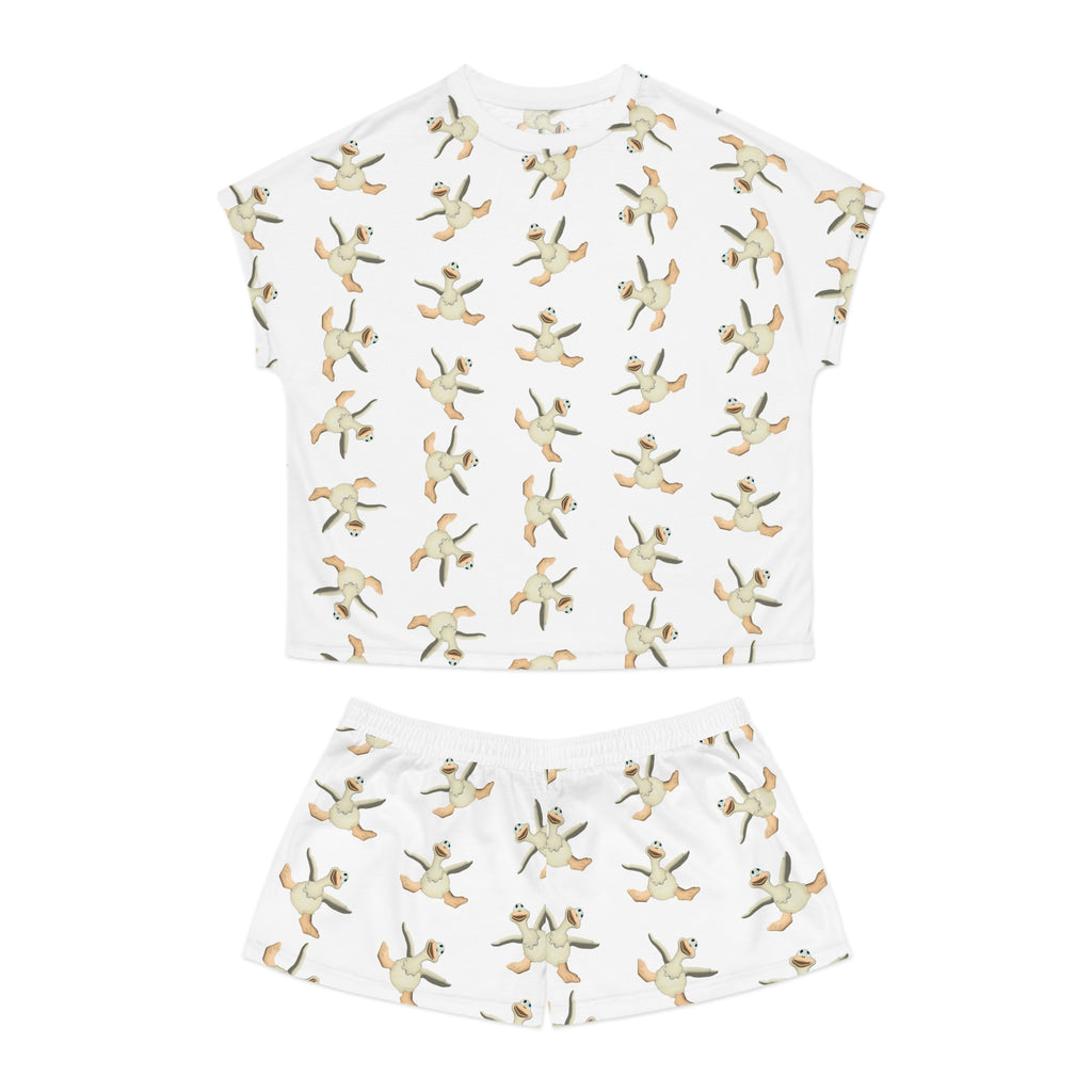 Kawaii Duck Pajama Set - Women's Pajamas - Cute Lounge Wear - Duck Print Sleepwear
