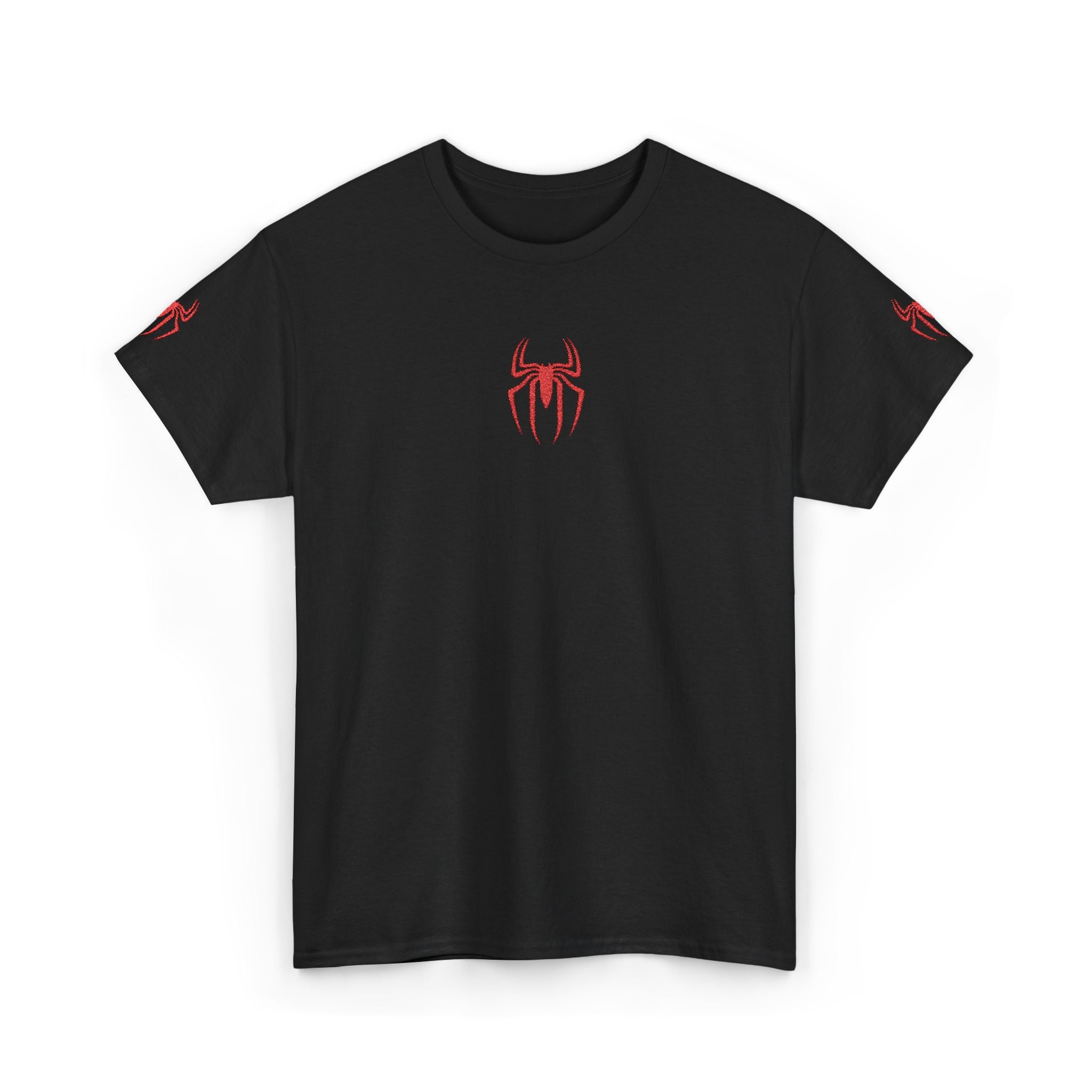 Red Spider Graphic Tee — Halloween Goth Horror Shirt