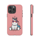 Kawaii Unicorn Tough Cases for iPhone Galaxy and Google Pixel