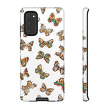 Butterflies Tough Cases, Phone Case, Protective Cover, Butterfly Pattern, Gift for Her, Unique Phone Accessory