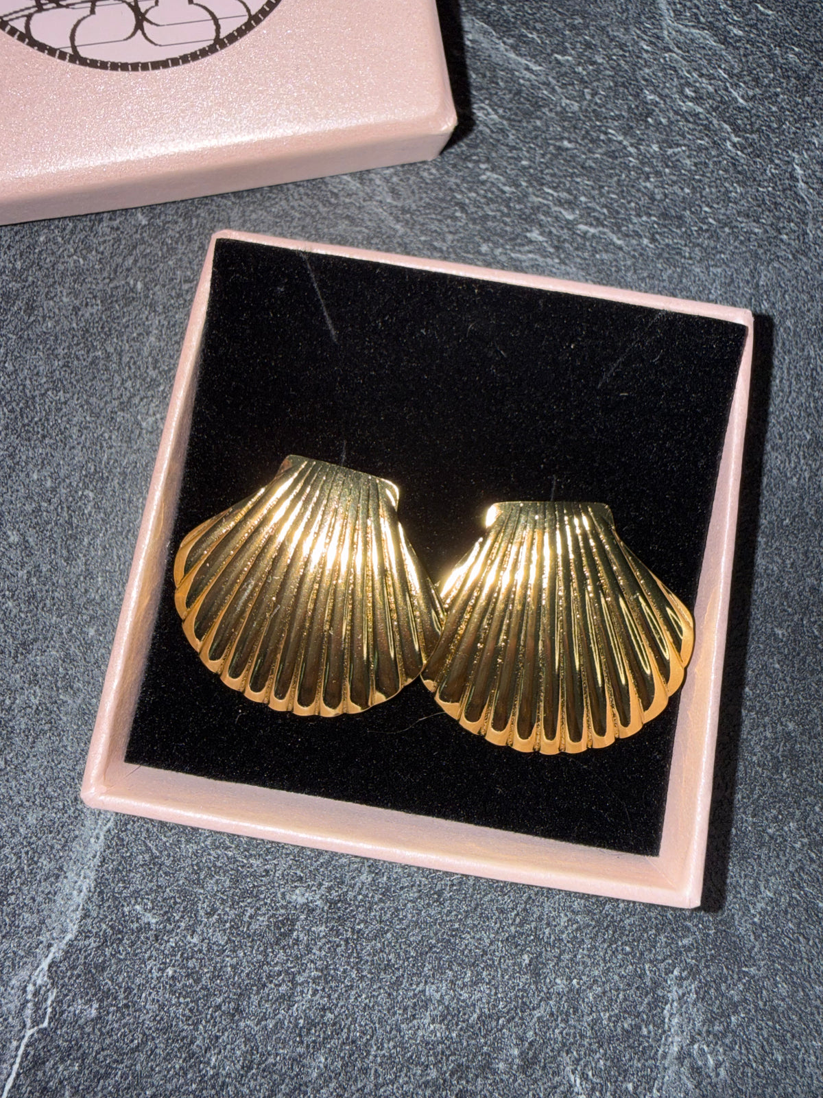 Gold-Tone Statement Earrings – Cute Stainless Steel Style Jewelry