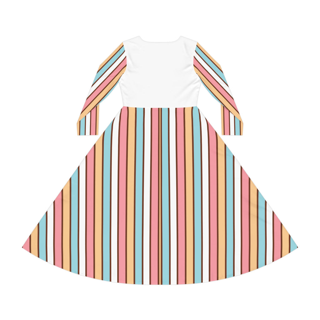 Kawaii Unicorn Dress, Long Sleeve Dance Costume, Women's Ballet Outfit, Cute Pastel Unicorn Clothes, Magical Fantasy Dress