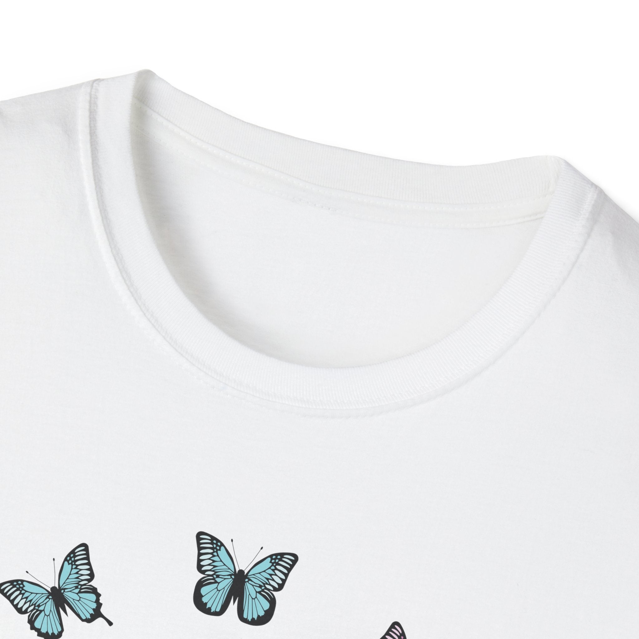 Koala Heart T-Shirt, Cute Animal Tee, Butterfly Graphic Shirt, Nature Lover Gift, Wildlife Lover Top