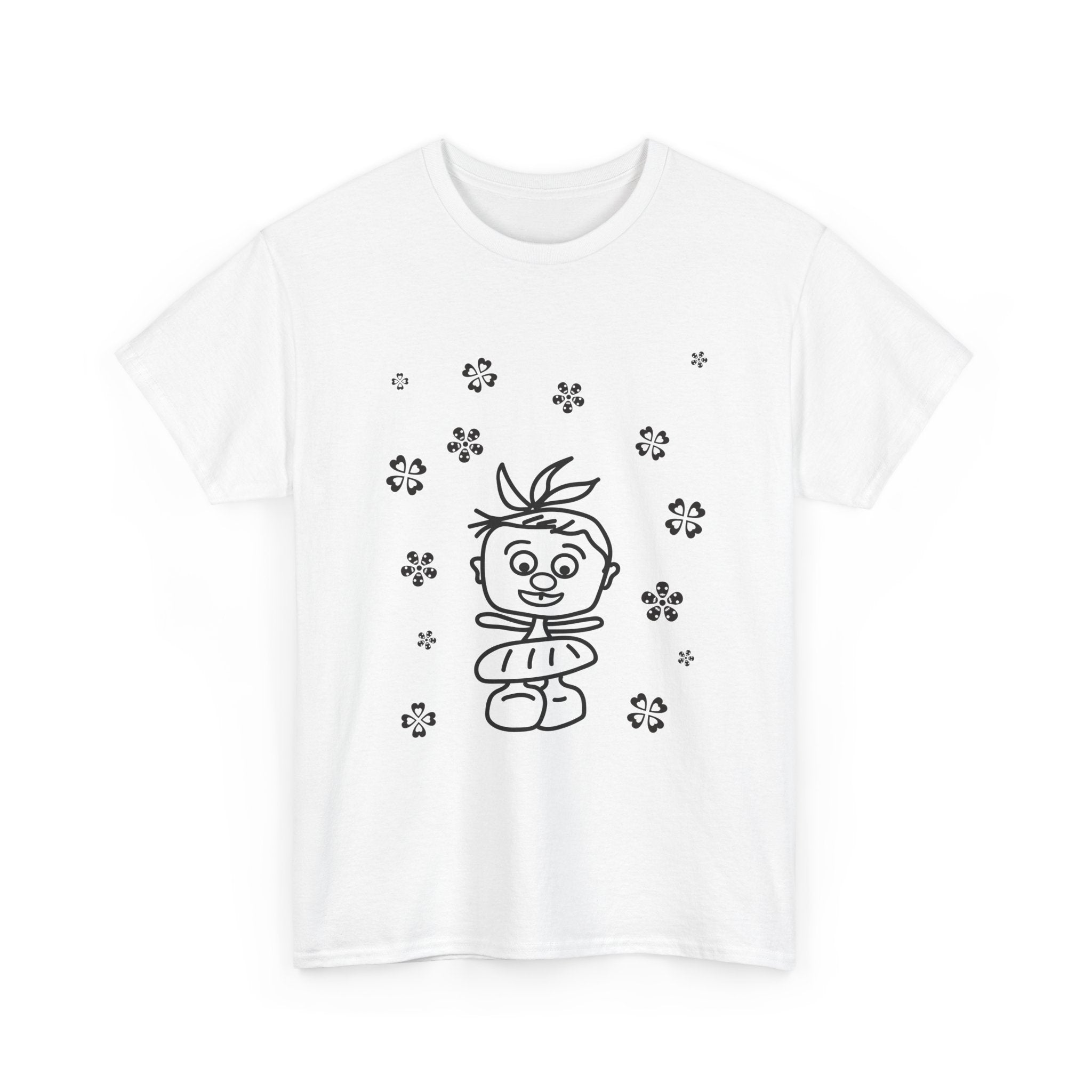 Camila's Flowers Heavy Cotton Tee