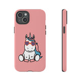 Kawaii Unicorn Tough Cases for iPhone Galaxy and Google Pixel