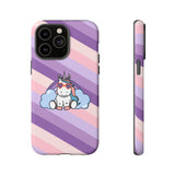 iPhone Unicorn Rainbow Tough Cases, Rainbow Unicorn Phone Covers, Unicorn Lover Gifts, iPhone Accessories, Protective Phone Cases