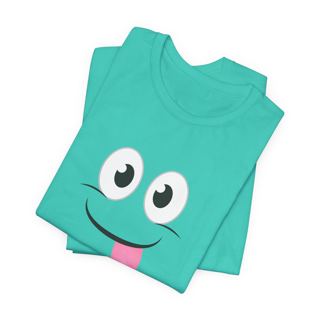 Yum Smile T-Shirt, Cute Graphic Tee, Food Lover Gift, Unisex Top, Funny Saying Shirt, Short Sleeve Tee