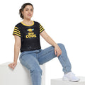 Kawaii Bee Cool Women's Short Sleeve Shirt - Cute Bee Design, Summer Top, Trendy Tee, Gift for Her, Graphic T-Shirt