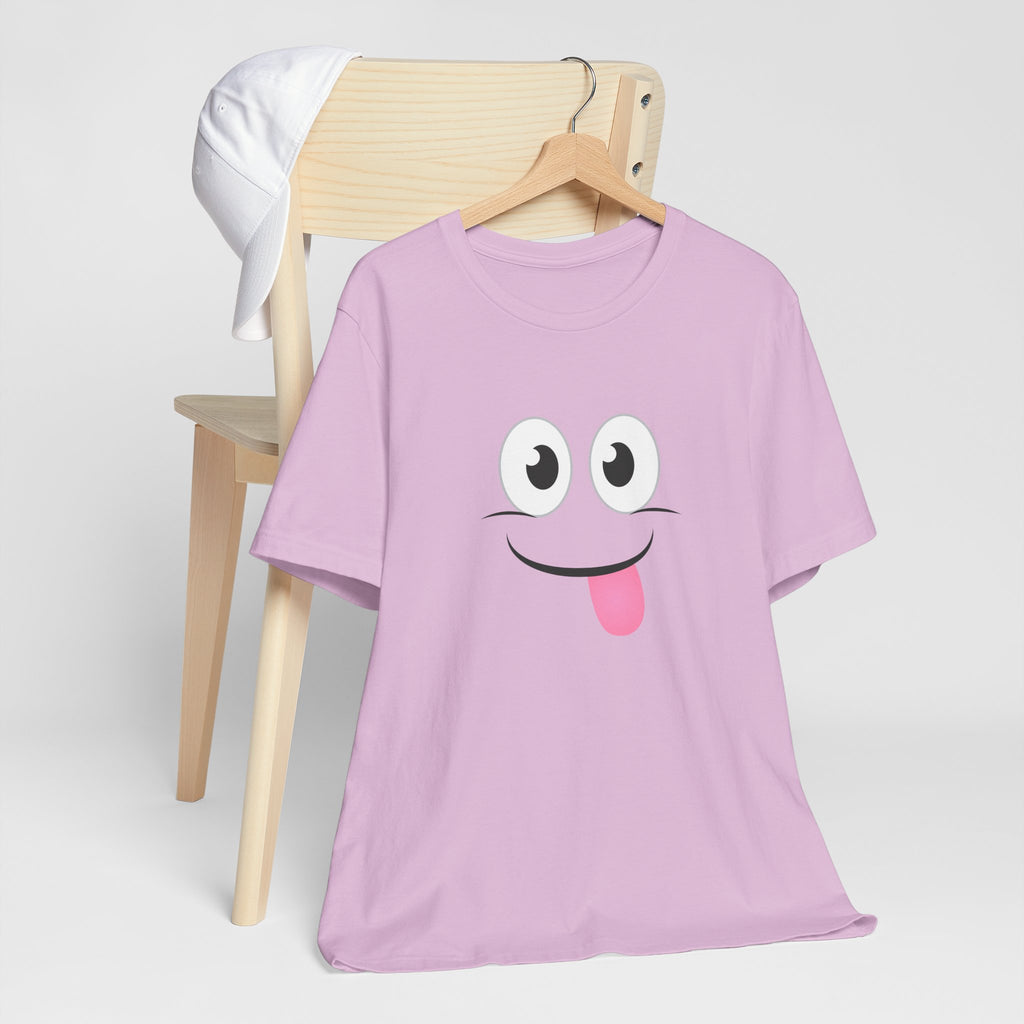 Yum Smile T-Shirt, Cute Graphic Tee, Food Lover Gift, Unisex Top, Funny Saying Shirt, Short Sleeve Tee