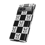 Chessboard with Cute Panda Tough Cases