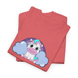 Kawaii Pony T-Shirt - Cute Horse Graphic Tee, Animal Lover Gift - Pastel Colors Shirt