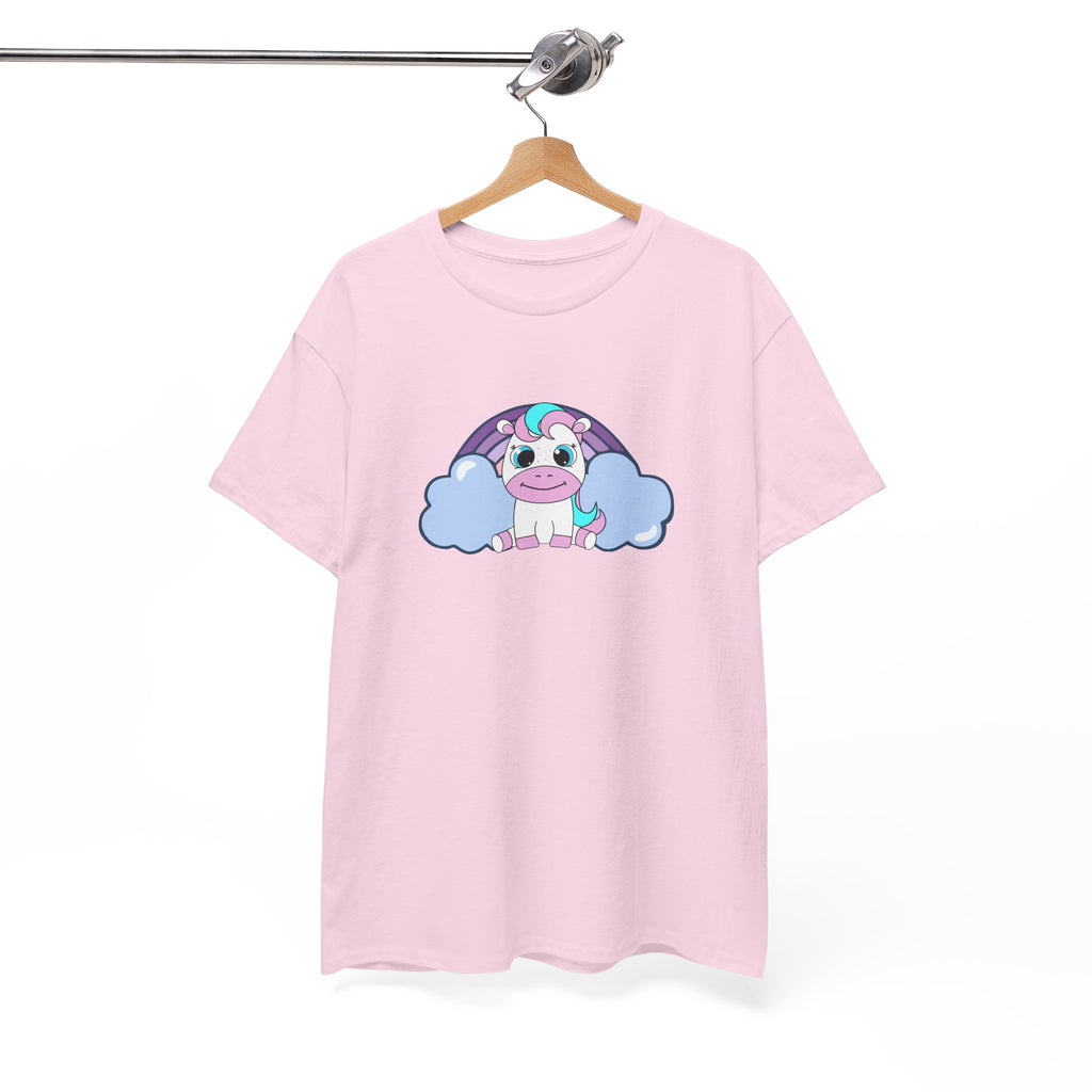 Kawaii Pony T-Shirt - Cute Horse Graphic Tee, Animal Lover Gift - Pastel Colors Shirt