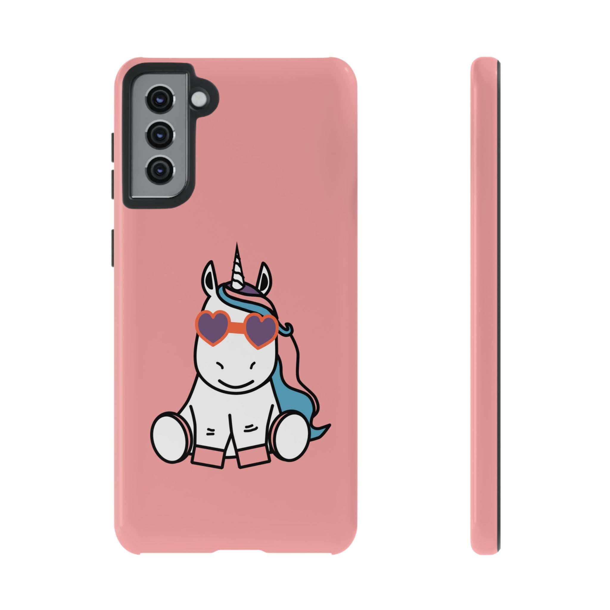 Kawaii Unicorn Tough Cases for iPhone Galaxy and Google Pixel