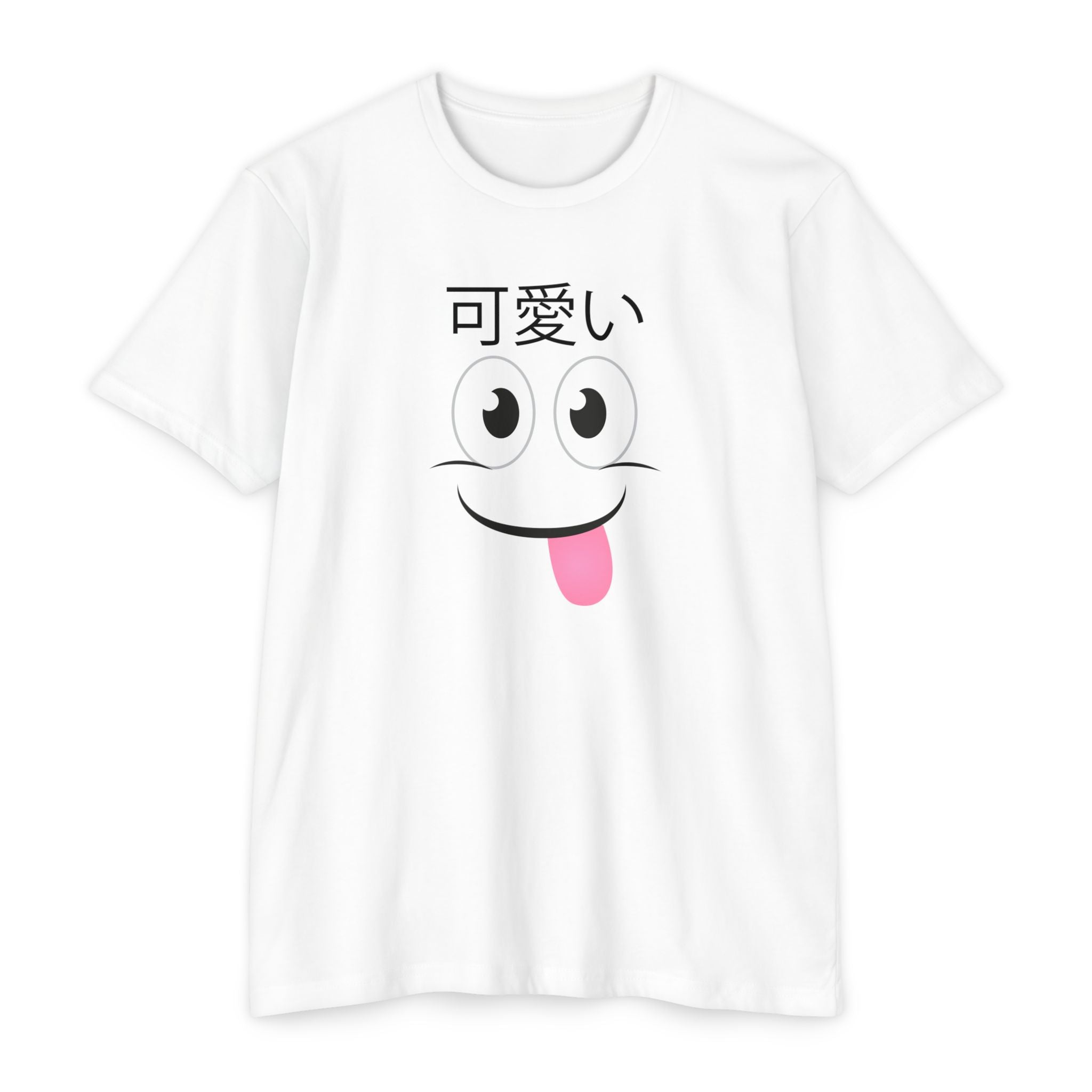 Kawaii Yum Smile T-Shirt, Cute Funny Tee, Happy Unisex Shirt, Adorable Top, Soft Cotton Blend Apparel