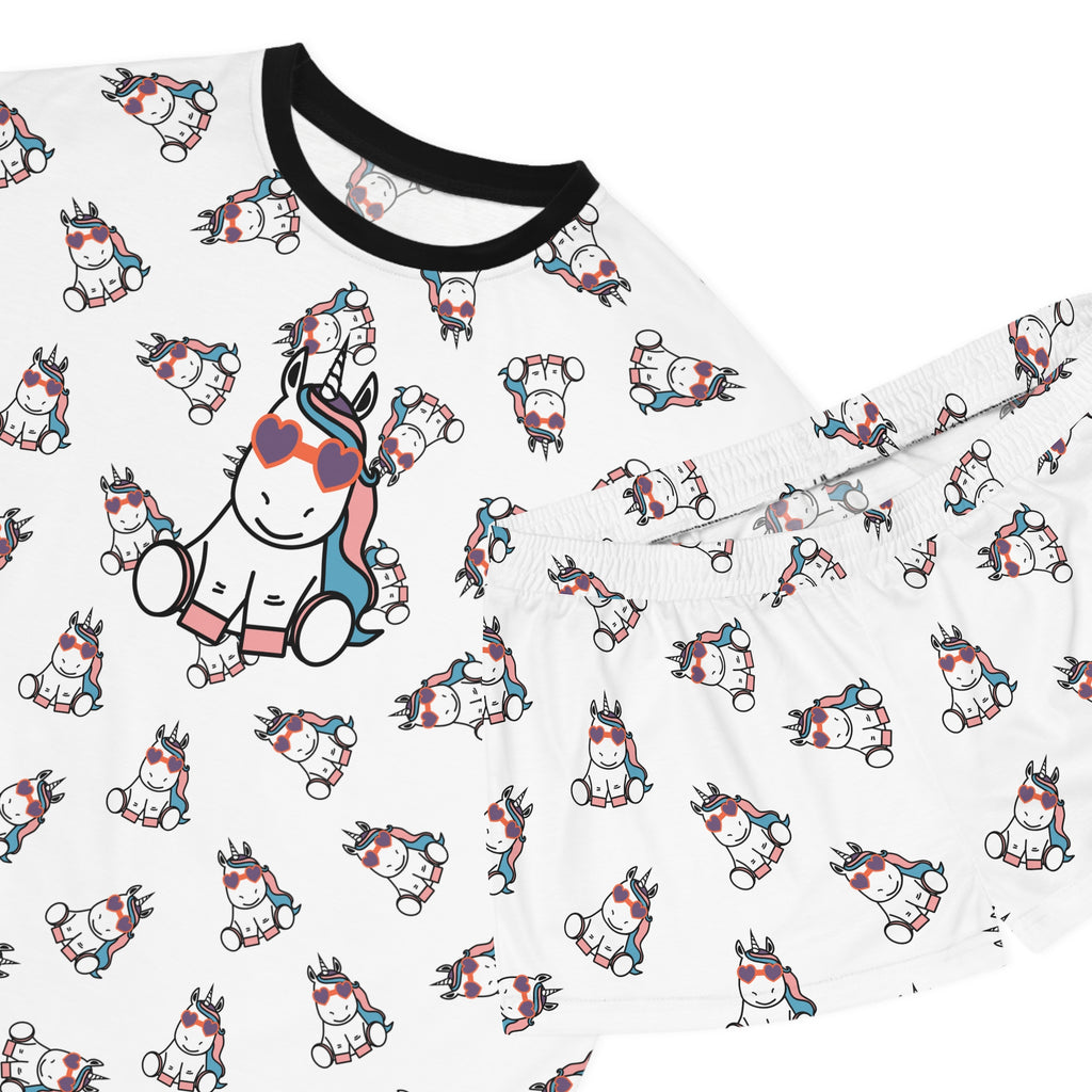 Kawaii Unicorn Pajama Set for Women - Cute Sleepwear - Lounge Wear - Unicorn Lover's Set