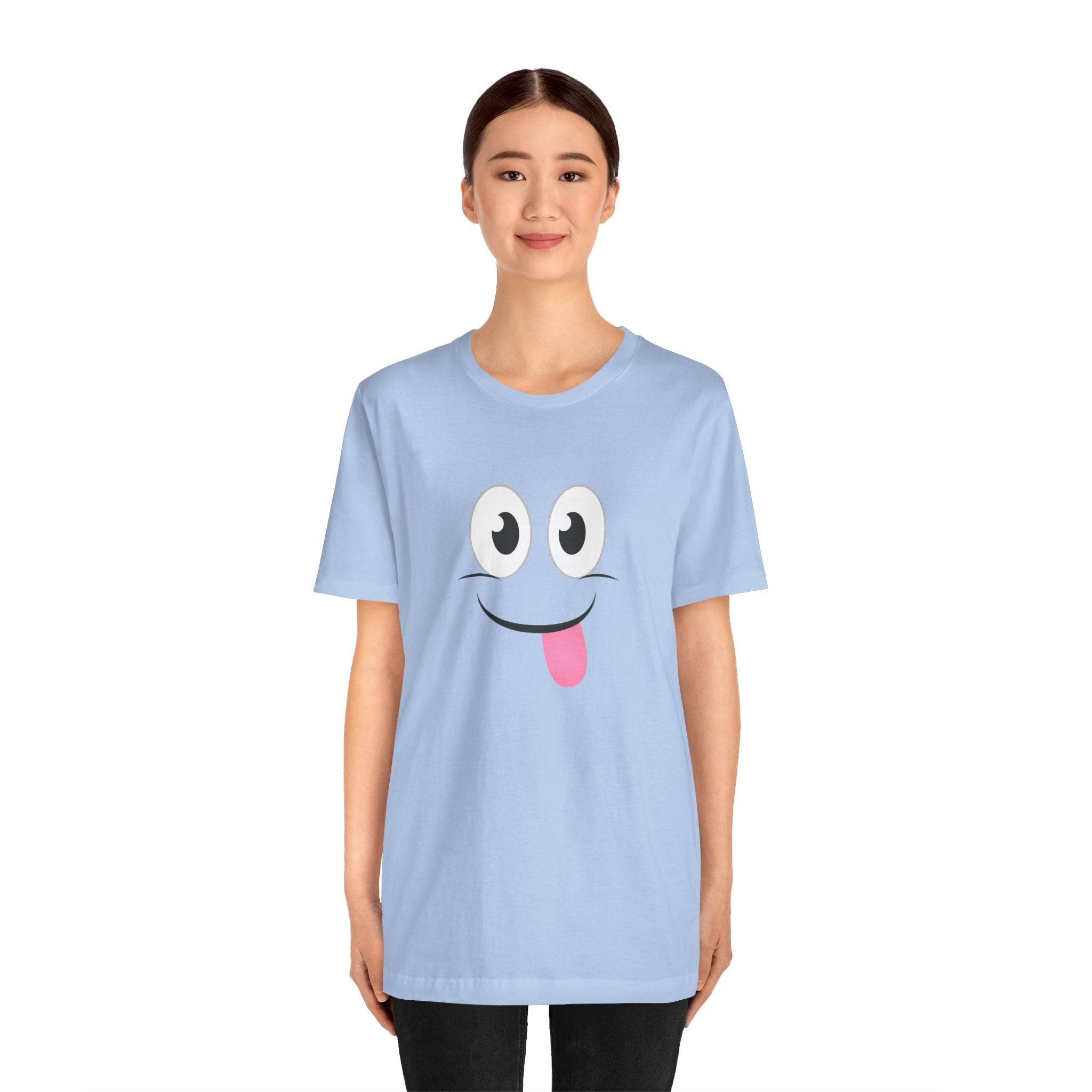 Yum Smile T-Shirt, Cute Graphic Tee, Food Lover Gift, Unisex Top, Funny Saying Shirt, Short Sleeve Tee