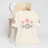 Cute Animal Tee - Hedgehog & Hamster Shirt - Happy Critter Top