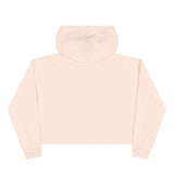 Demon Face Crop Hoodie - Gothic Devil Graphic Pullover Sweatshirt