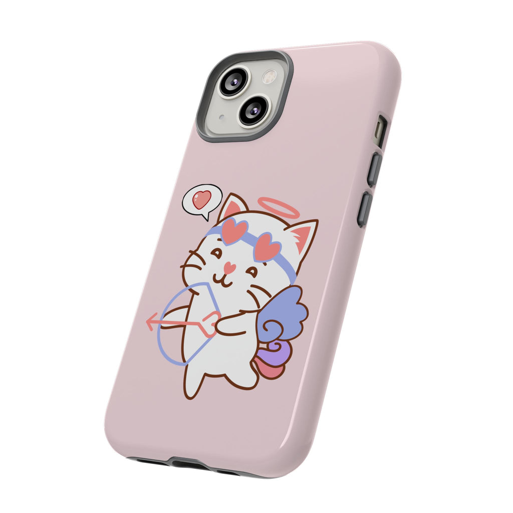 Phone Cases Cute Cupido Cat Valentine's Day Gift