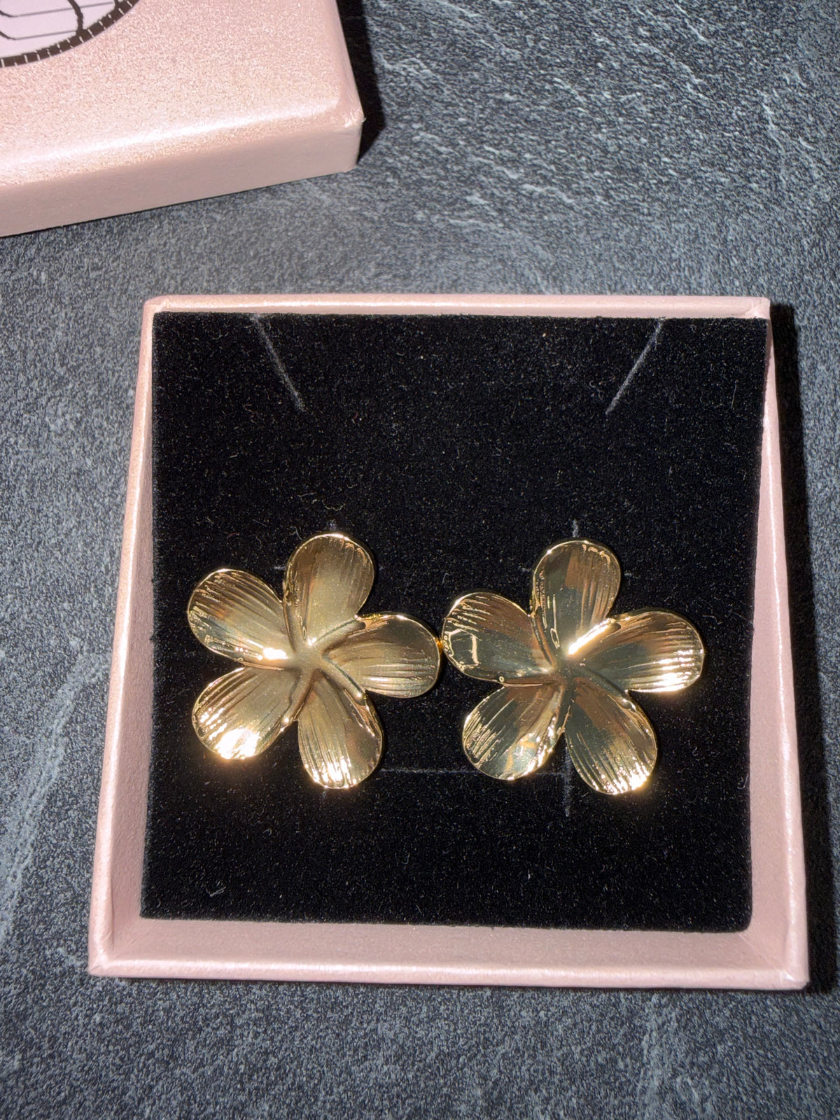 Gold-Tone Statement Earrings – Cute Stainless Steel Style Jewelry
