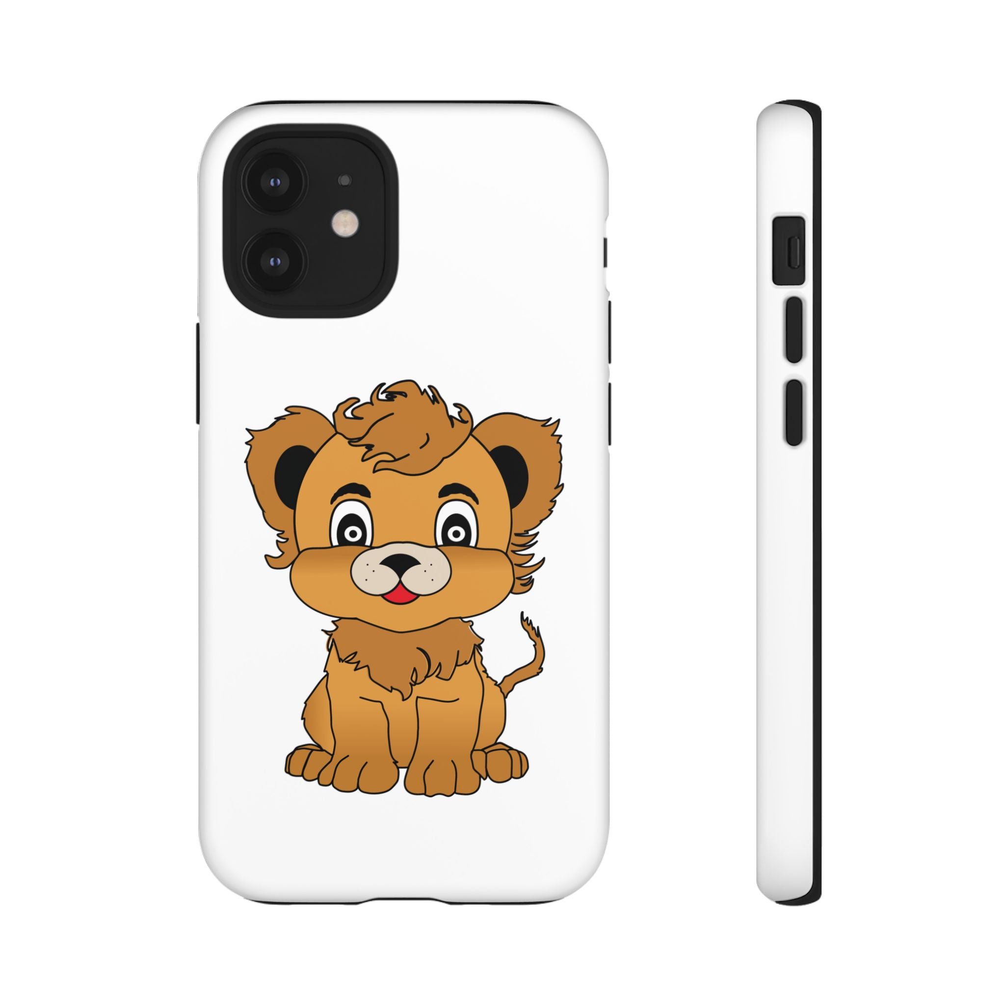 Cute Lion Tough Cases, Lion Phone Cases, Animal Print Phone Cover, Protective Case, Safari Theme Accessories