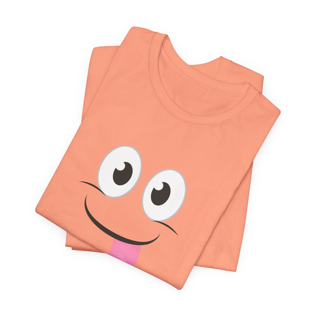 Yum Smile T-Shirt, Cute Graphic Tee, Food Lover Gift, Unisex Top, Funny Saying Shirt, Short Sleeve Tee