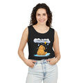 I Hate Rain Rabbit Tank Top, Sleeveless Tee, Summer Shirt, Funny Graphic Top, Rabbit Lover Gift