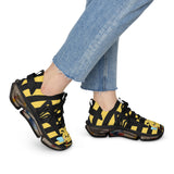 Kawaii Bee Sneakers - Cute Women's Shoes - Unique Footwear -Trendy Sneakers