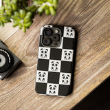 Chessboard with Cute Panda Tough Cases