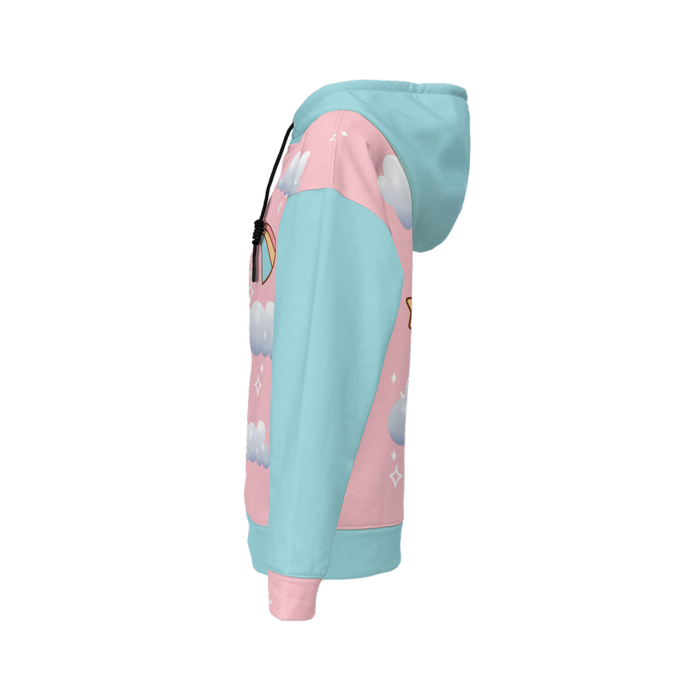 Kawaii Heaven Falling stars Women's Relaxed Fit Hoodie-Super Heavy 375g
