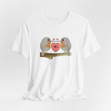 Robins in love Unisex Jersey Short Sleeve Tee