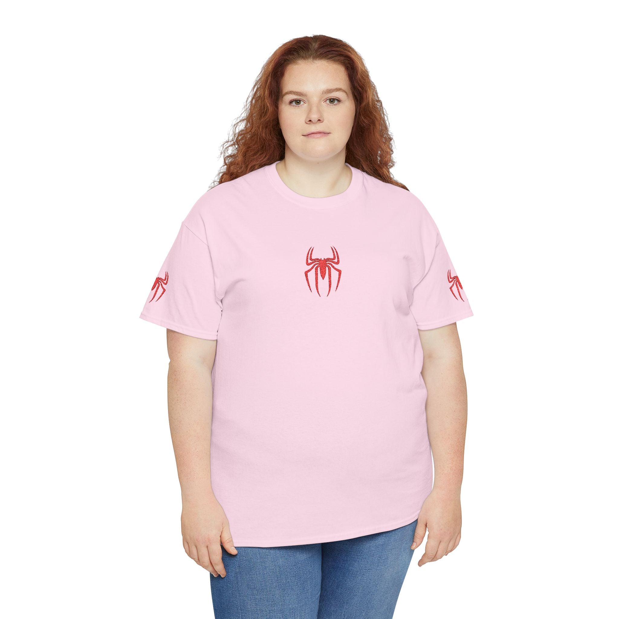 Red Spider Graphic Tee — Halloween Goth Horror Shirt