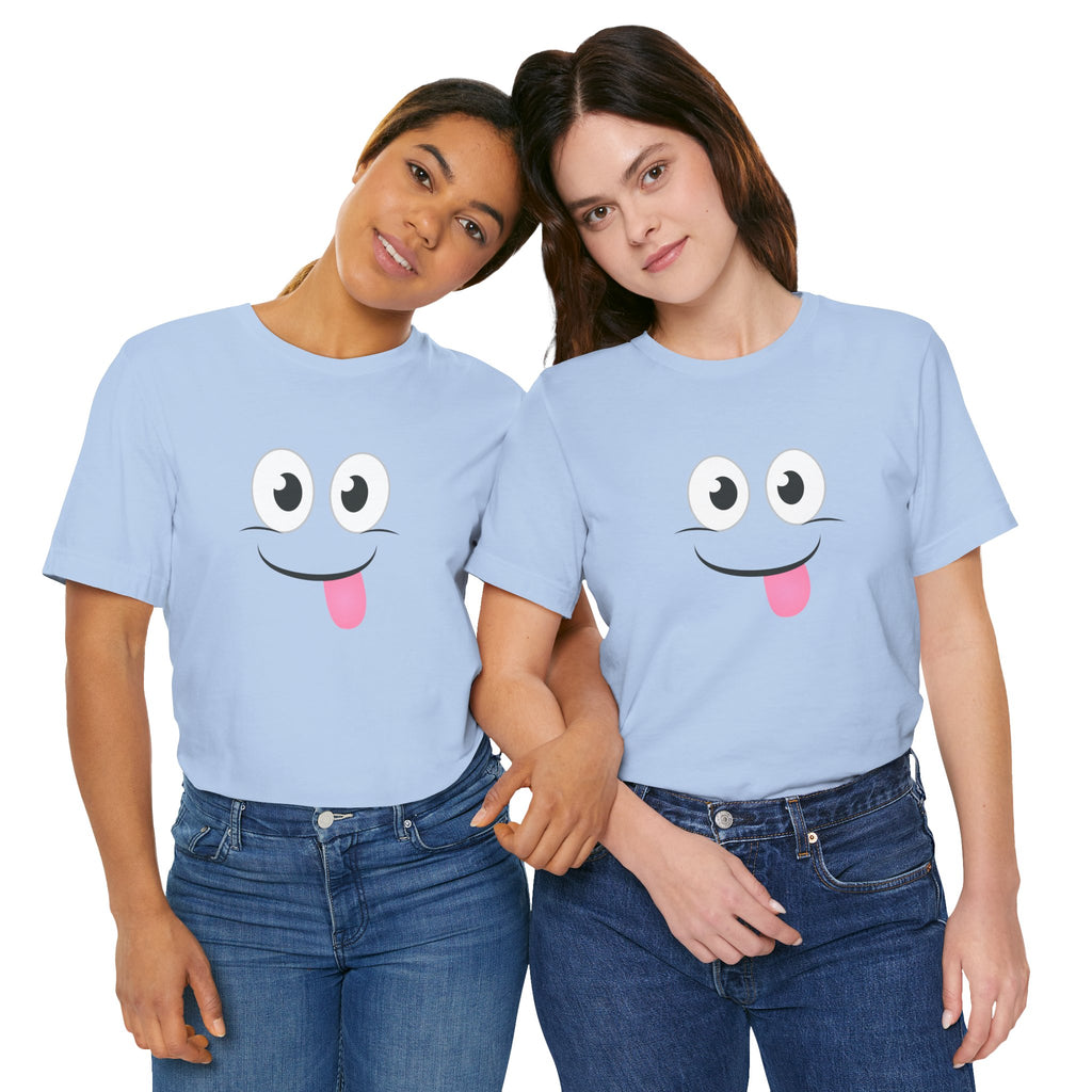 Yum Smile T-Shirt, Cute Graphic Tee, Food Lover Gift, Unisex Top, Funny Saying Shirt, Short Sleeve Tee