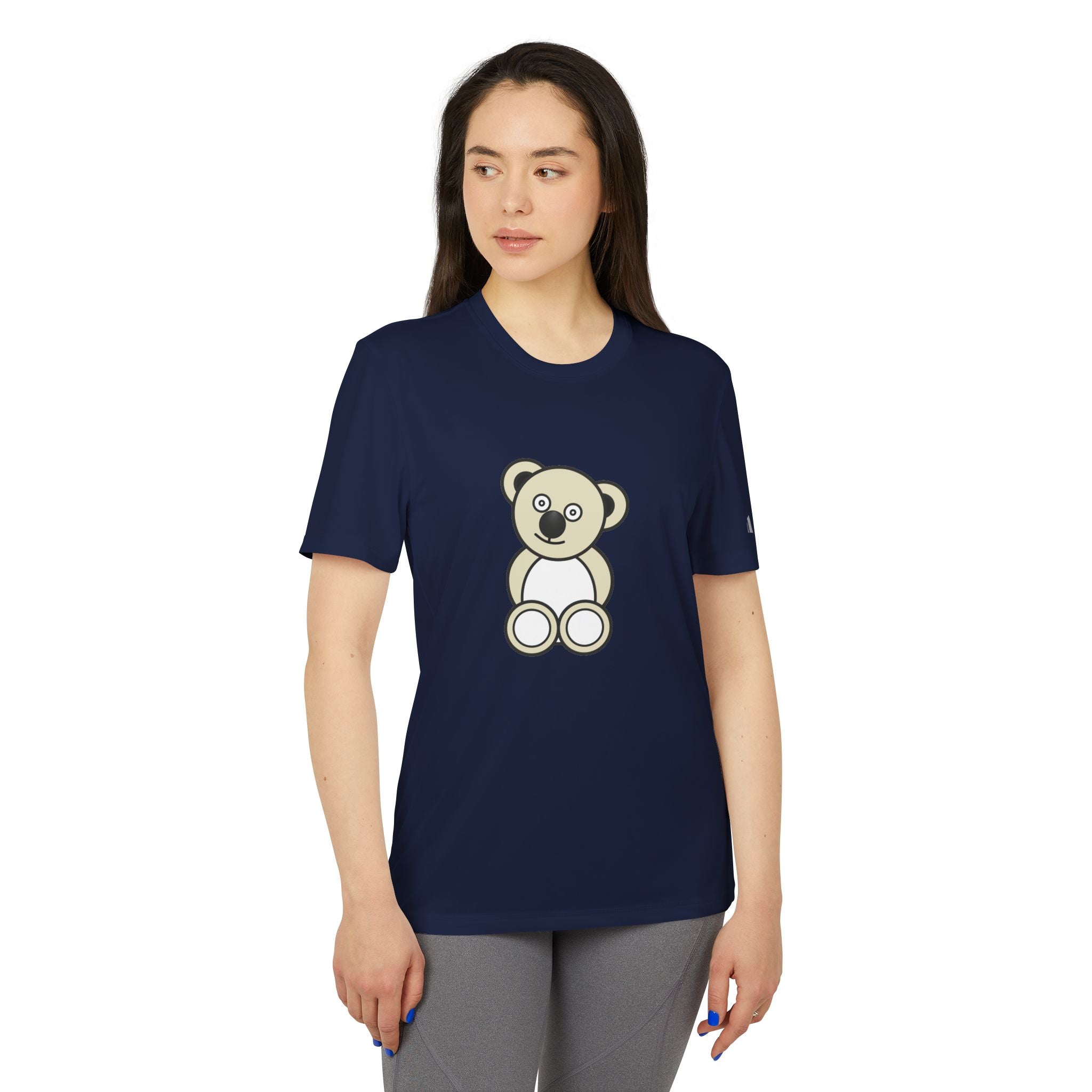 Adidas® Unisex Sport T-shirt Cute Bear